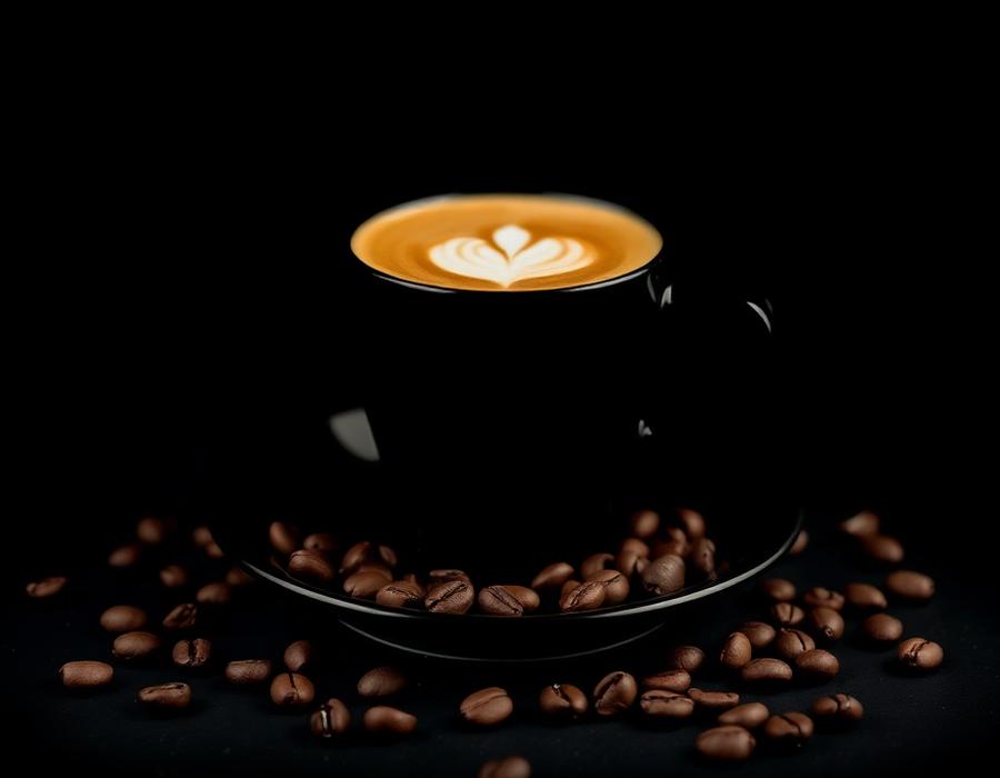 Friss latte kávé